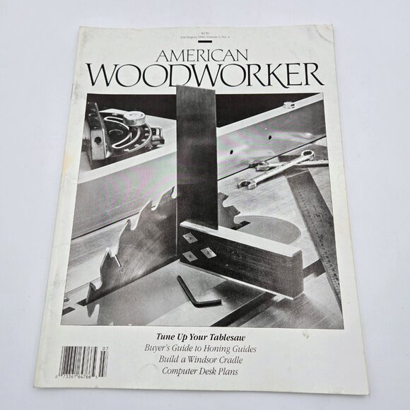 American Woodworker Magazine May June July August 1989 October 1990 August 1991 - Picture 8 of 11